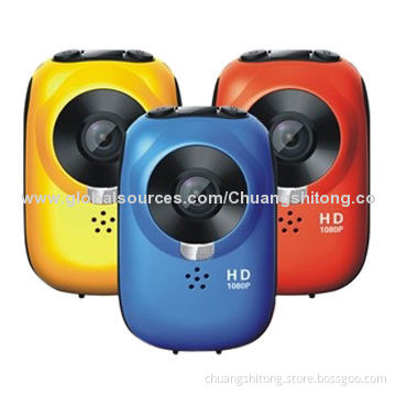 10m WiFi mini waterproof sport DV wearable camera without screen, but very fashionable model in 2014